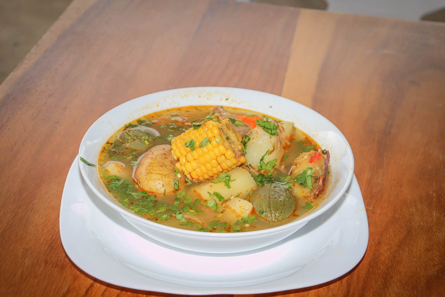 Opciones de menú según el tipo de evento